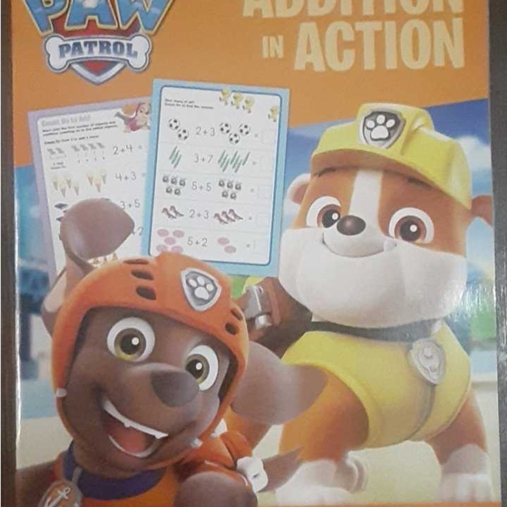 Paw Patrol Addition in Action Book